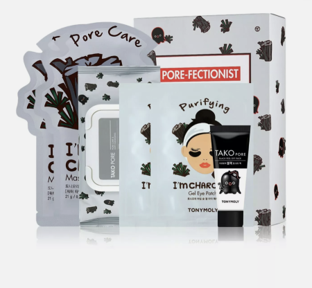 TONYMOLY 6-Pc. Pore-fectionist Purifying Charcoal Skincare Set 